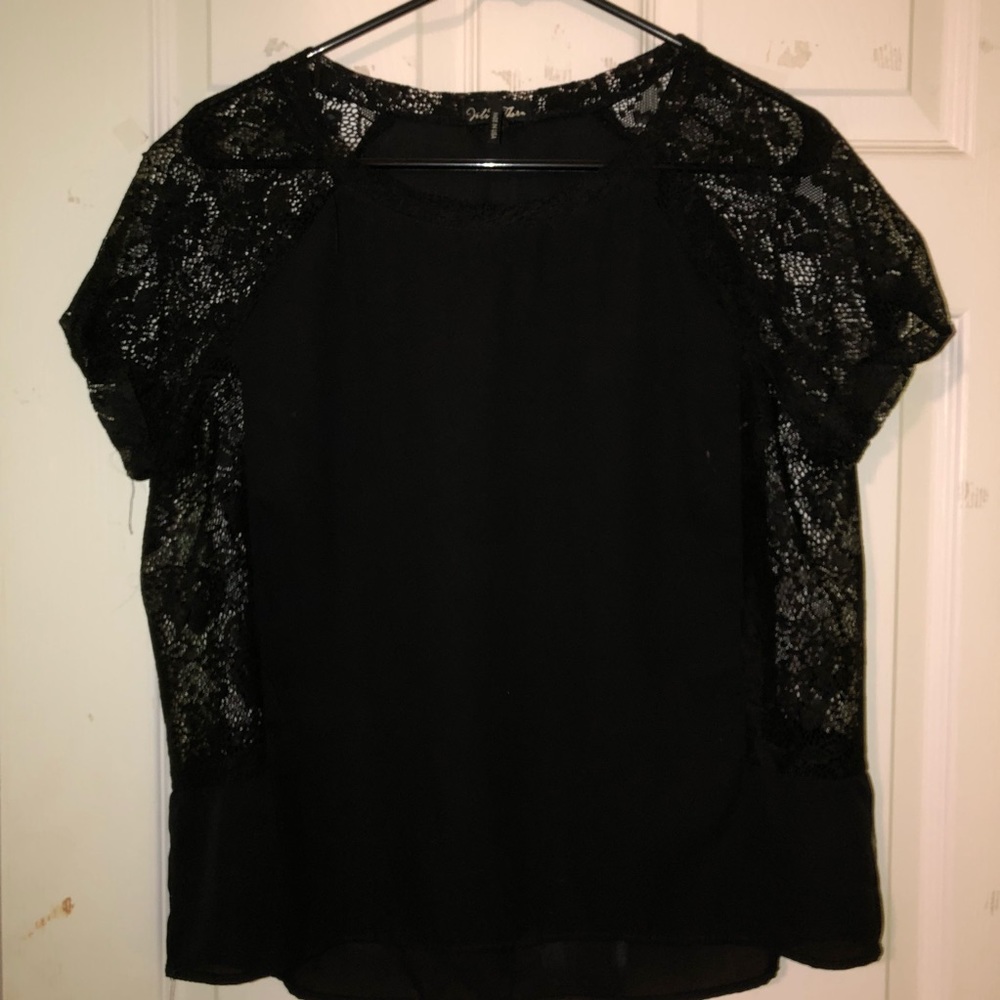 Black Lace Top